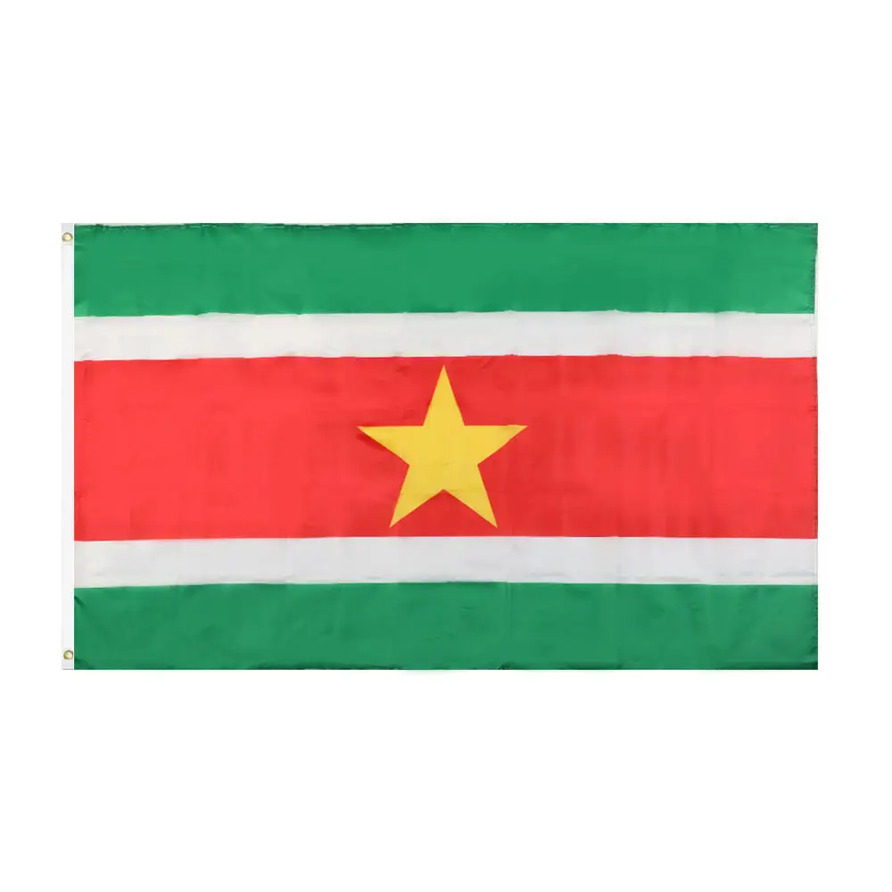 Special Hot Selling China Made Hot Sales 100% Polyester Suriname Flag