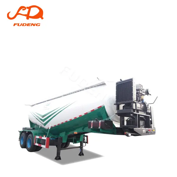 low price new type cement and dry ash powder tanker semi trailer for sale