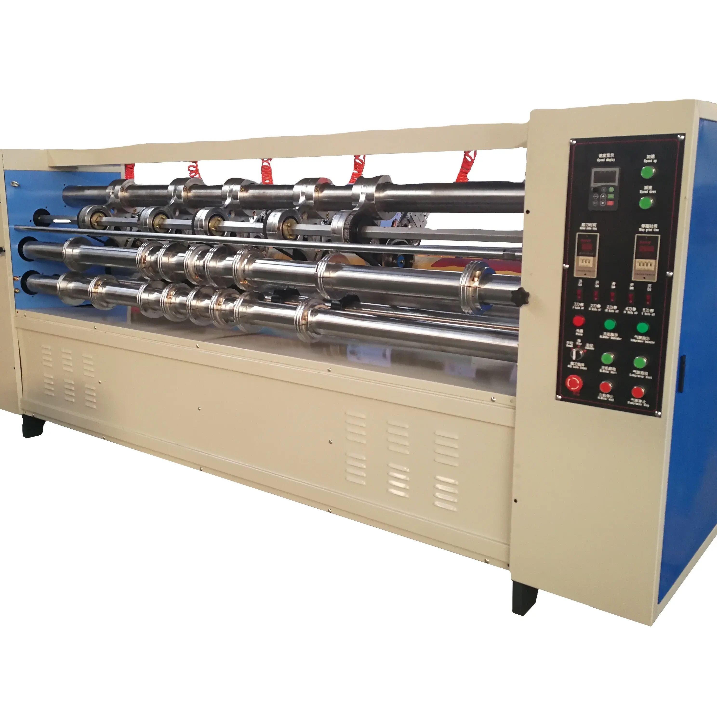 Automatic Thin Blade Slitter Scorer Machine Corrugated Carton Box Making Machine