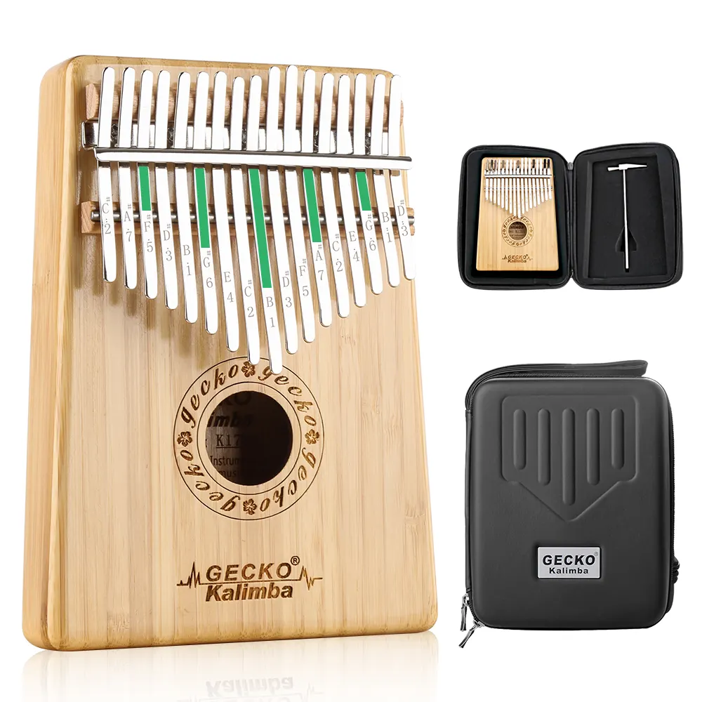 High Quality 17 Keys Kalimba Musical Instrument Finger Thumb Piano Support Customizable Kalimba