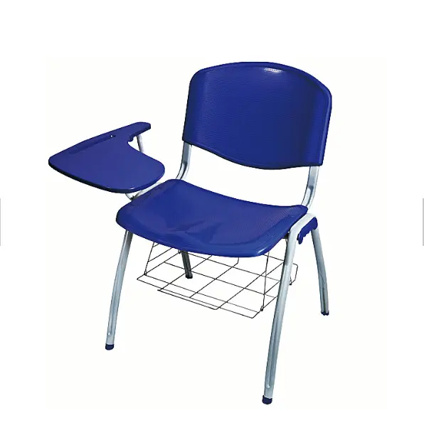 Школьный пластиковый стул в современном стиле с доской для письма/стулья для учеников EB01 + 02C