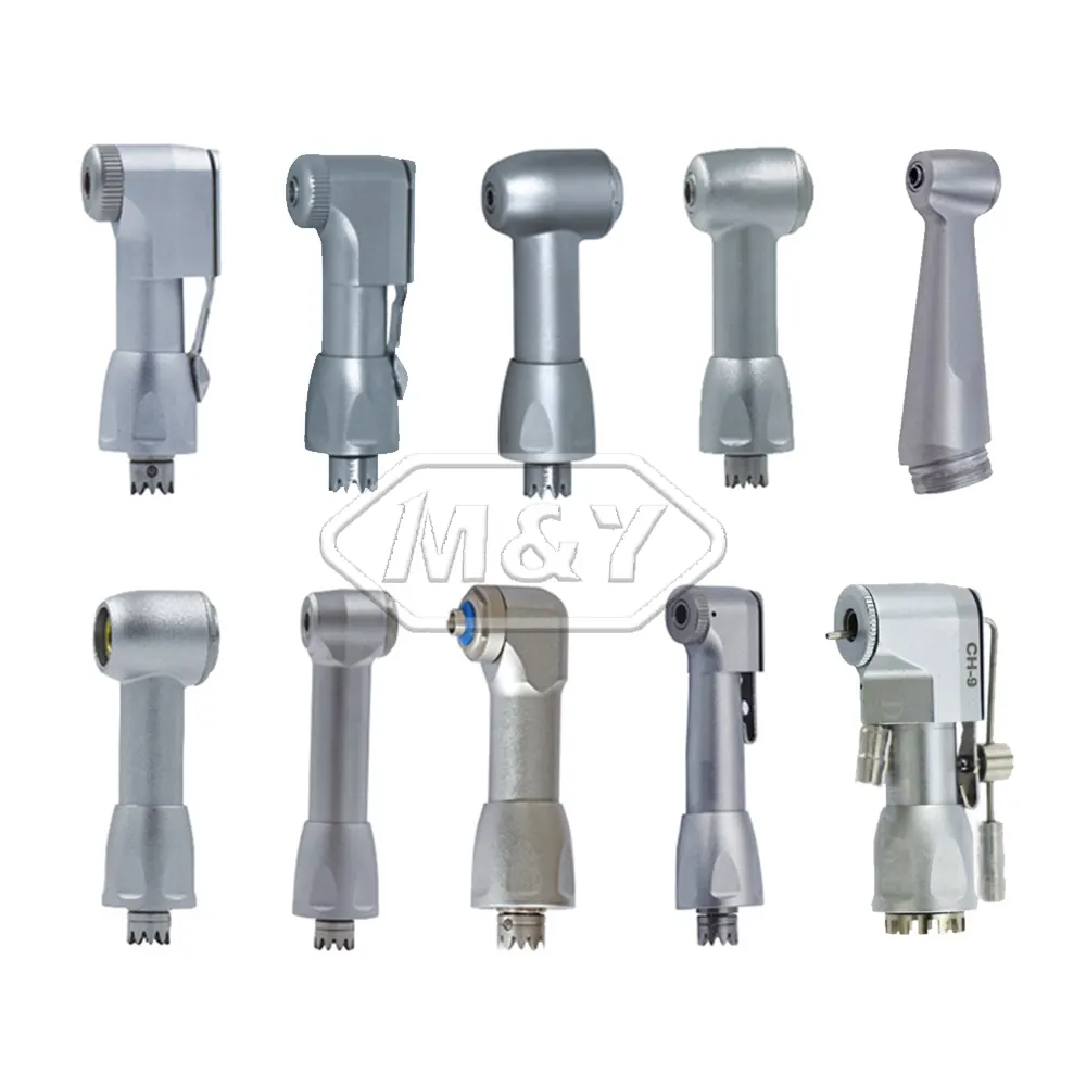 Dental Reduction 20:1 Implant contra angle handpiece head with cartridge Rotor and middle gear S-MAX SG20 Push Button Head