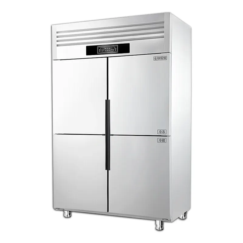 Высококачественный вертикальный холодильник без мороза и морозильная камера Вертикальный охладитель или морозильник вертикальный морозильник из нержавеющей стали для кухни