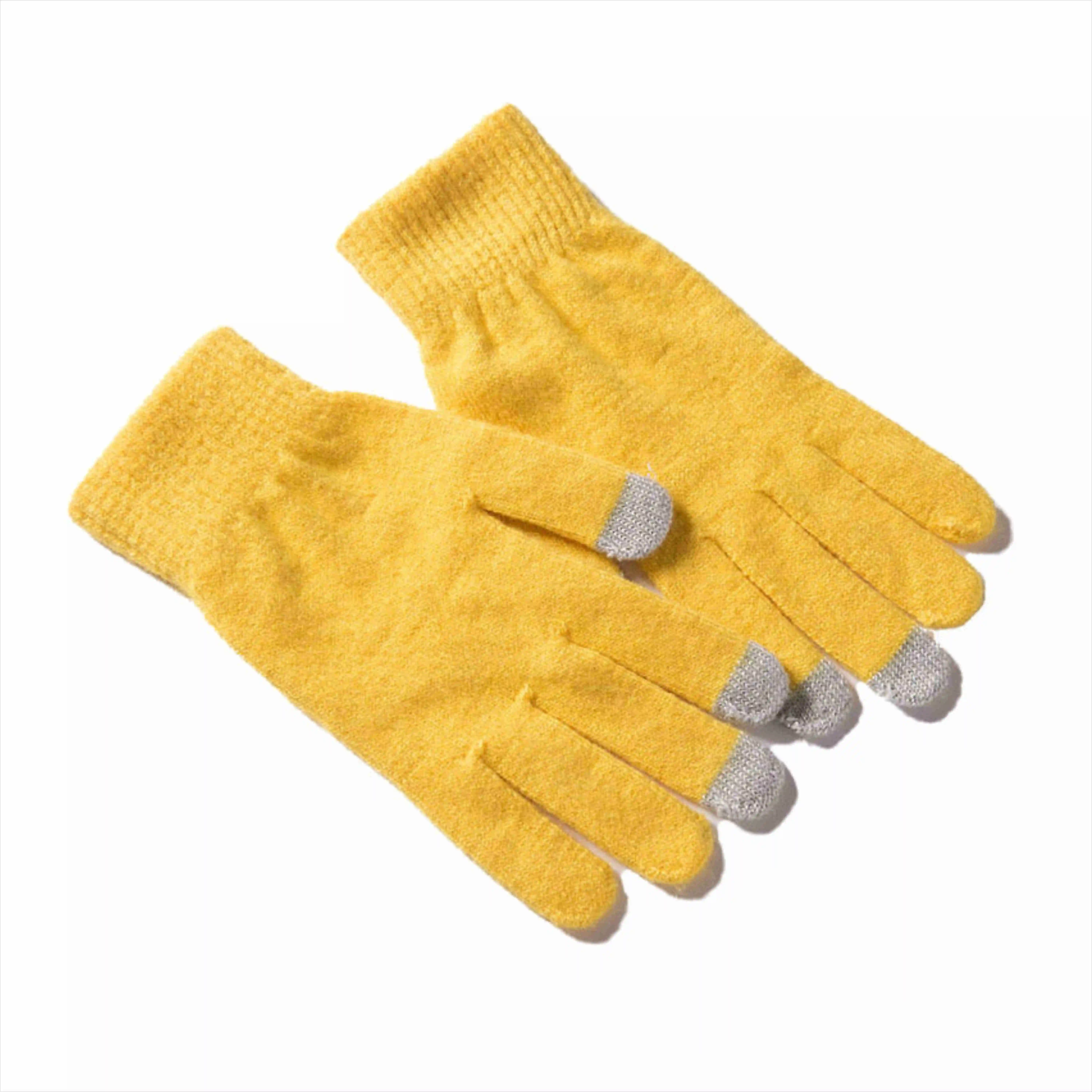 Hot Sale Promotional Soft Breathable Keep Warm Winter Mobile Phone Touch Screen Fleece Gloves