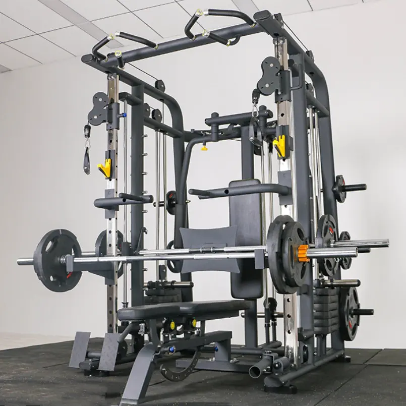 China Manufacture Home Gym Equipment Body Building Multi Function Smith Machine