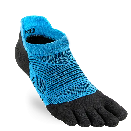 TA21345 лучшие темно-синие Coolmax легкие дышащие сетчатые спортивные носки для бега с пятью пальцами с вкладкой