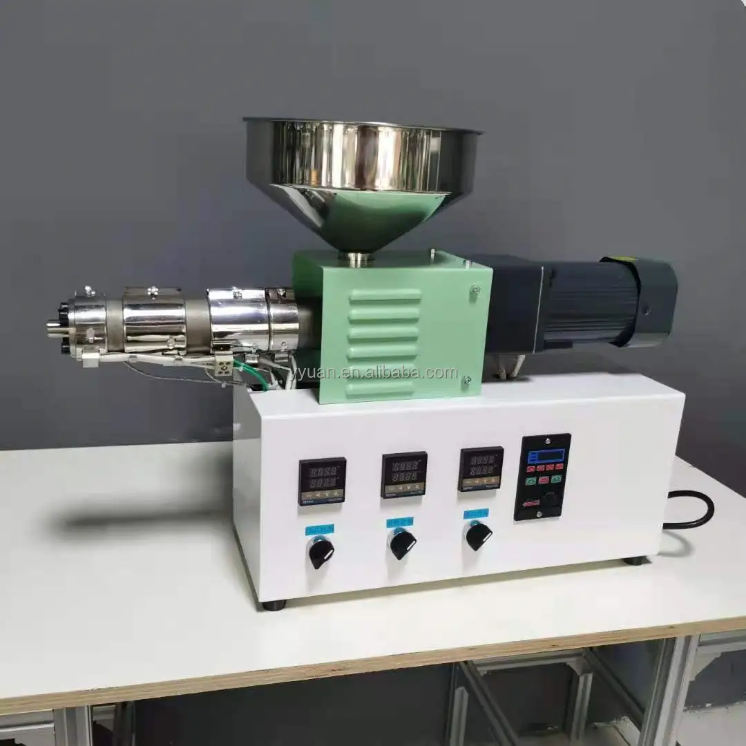 plastic  lab mini laboratory SJ25 solo screw extruder extrusion machine