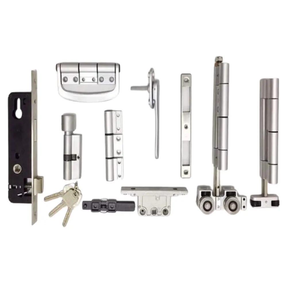 High end market heavy duty aluminum folding door accessories folding door hardware