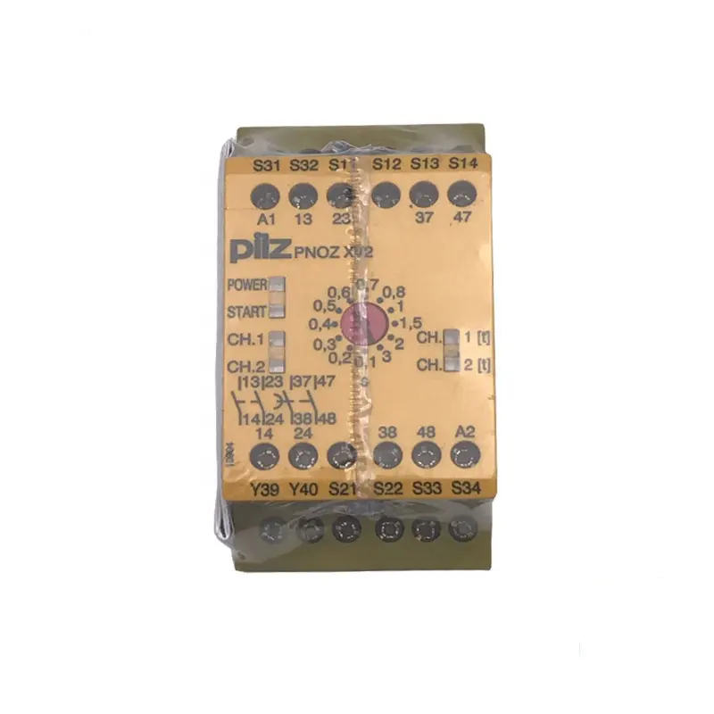 Safety Relay 774502 Genuine Control Unit XV2 3/24VDC 2n/o 2n/o T Overload PNOZ Safety Relay