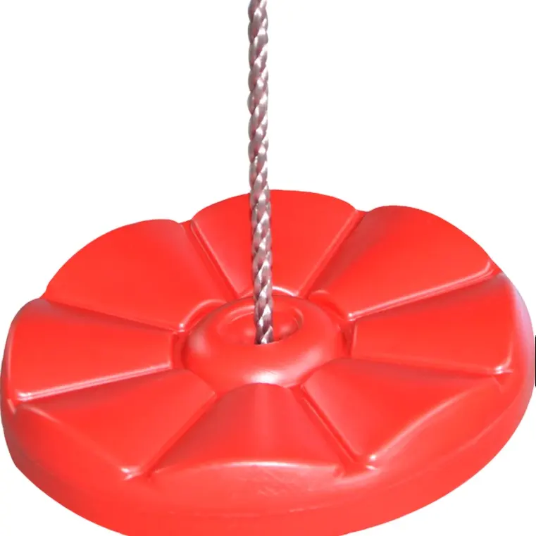 2021 Factory Outdoor Blow Molding Backyard Disc Swing Set With Climbing Rope Cheap Price Tree Swing Seat for kids