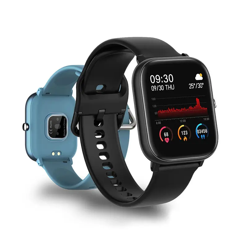 P8 2020 New Arrivals HD Display 2.5D GlassFull Touch Reloj Inteligente Smartwatch P8 Wristband Smart Watch
