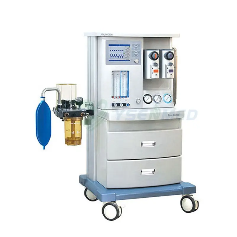 High Quality YSAV850 CE Proved Durable Mobile Anesthesia Equipment With Double Vaporizer Optional