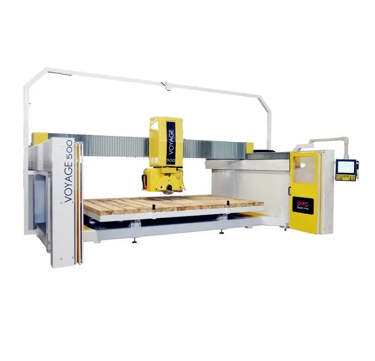 VOYAGE Automatic 5 axis CNC router stone quartz granite marble cutting machine