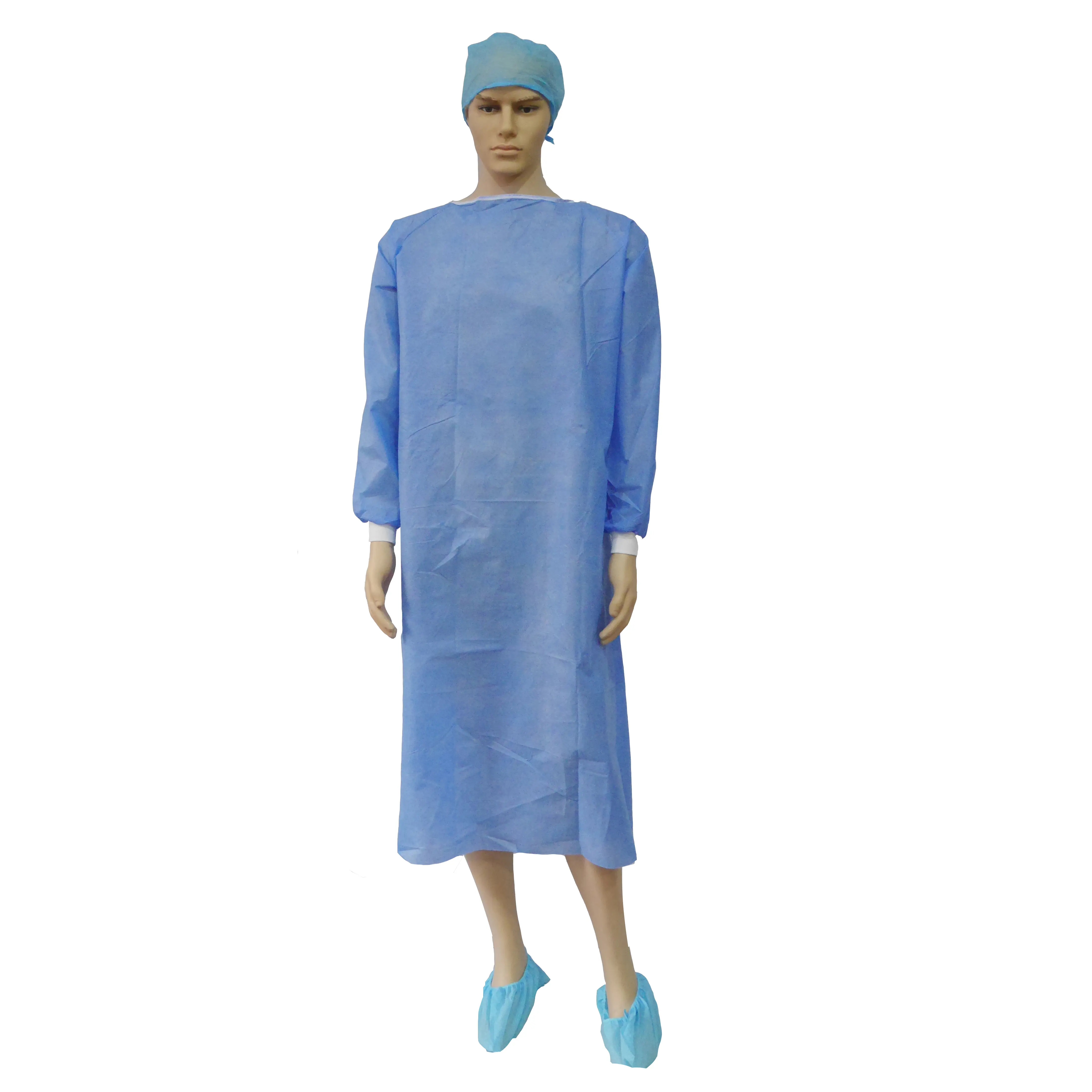 Junlong 45g SMS Medical Isolation Gown Sterile Surgical Disposable Gown