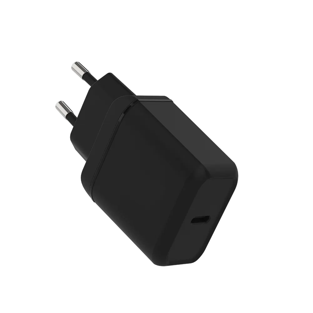 25W USB-C Fast Charging Wall Charger For Samsung With EU US UK Plug And CE ROHS ETL FCC Certificates