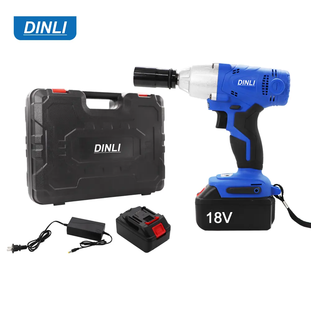 Rechargeable Best Price 18V Li-ion battery Cordless Electric Impact Wrench