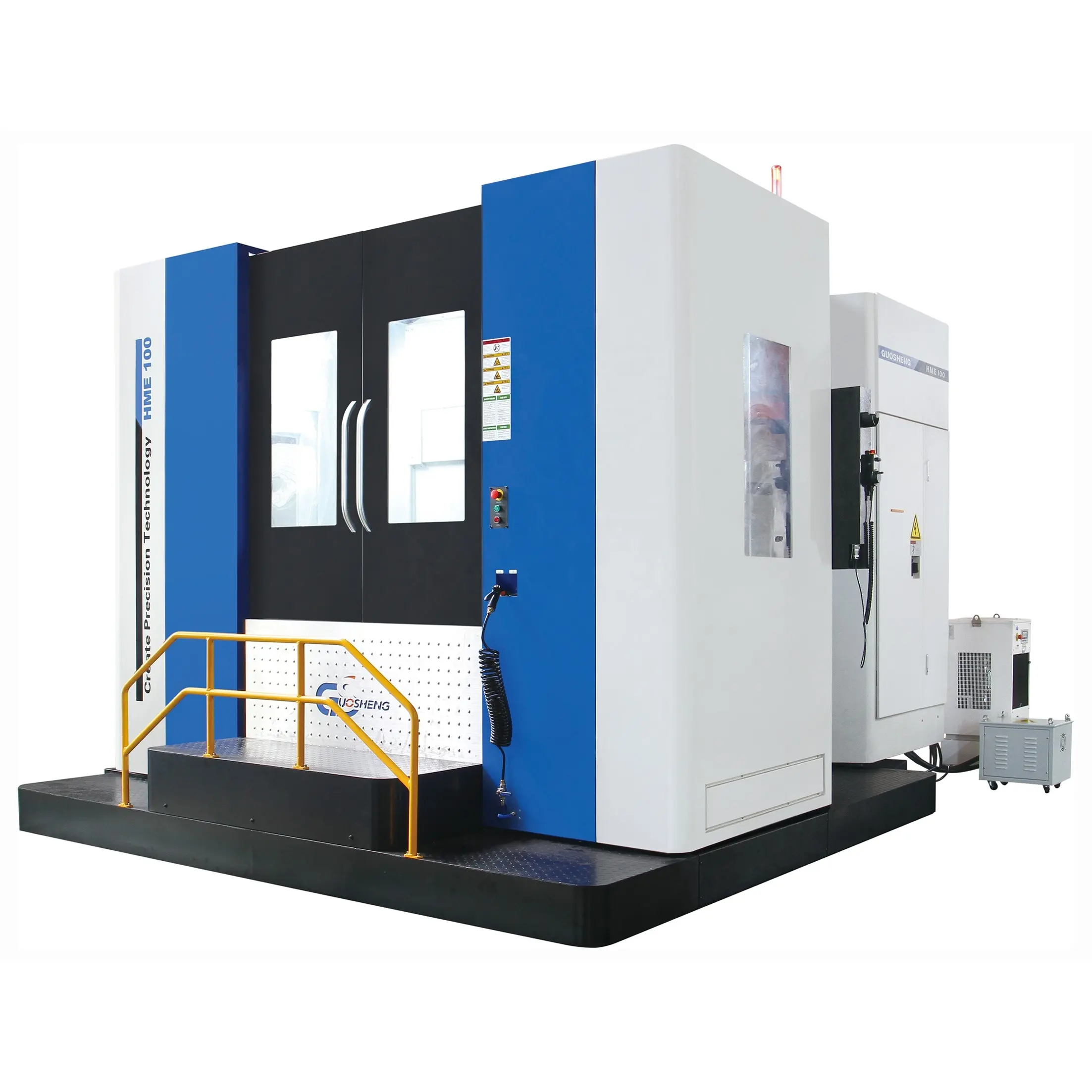 HME100 High quality horizontal 4 axis cnc milling machine machining center