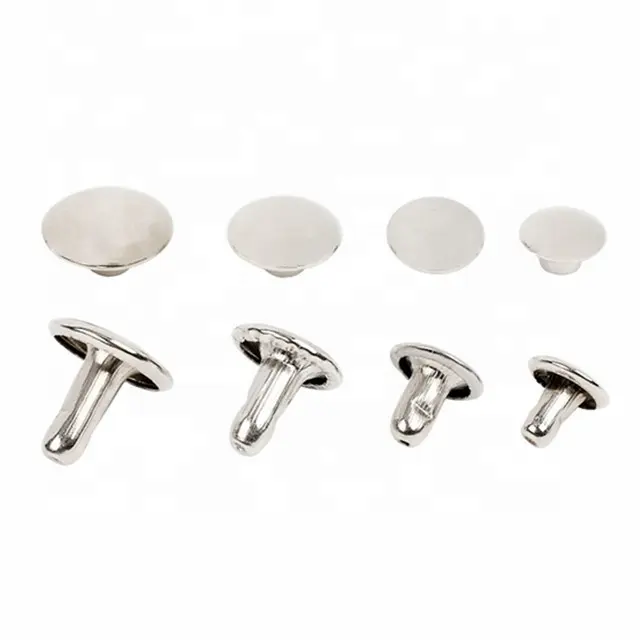 High quality rivet manufacturer double cap sided rivets for clothes