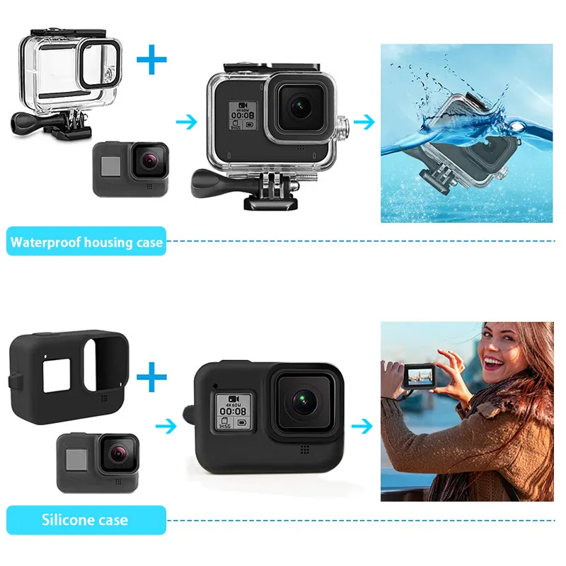 Дешевые поставщики аксессуаров для Gopro аксессуары для gopro крепежный разъем для переноски кейс go pro комплект аксессуаров