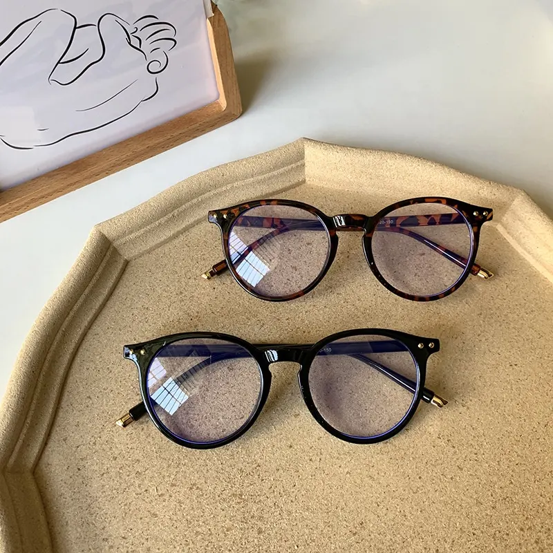 Очки для оптических очков с защитой от синего света, для женщин и мужчин, ацетатные очки большого размера