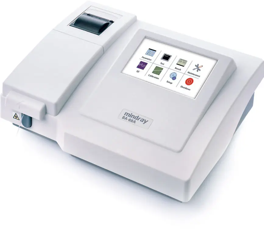 Portable Medical Mindray Ba-88a Semi-automatic Chemistry Analyzer Price Semi-automatic Chemistry Analyzer