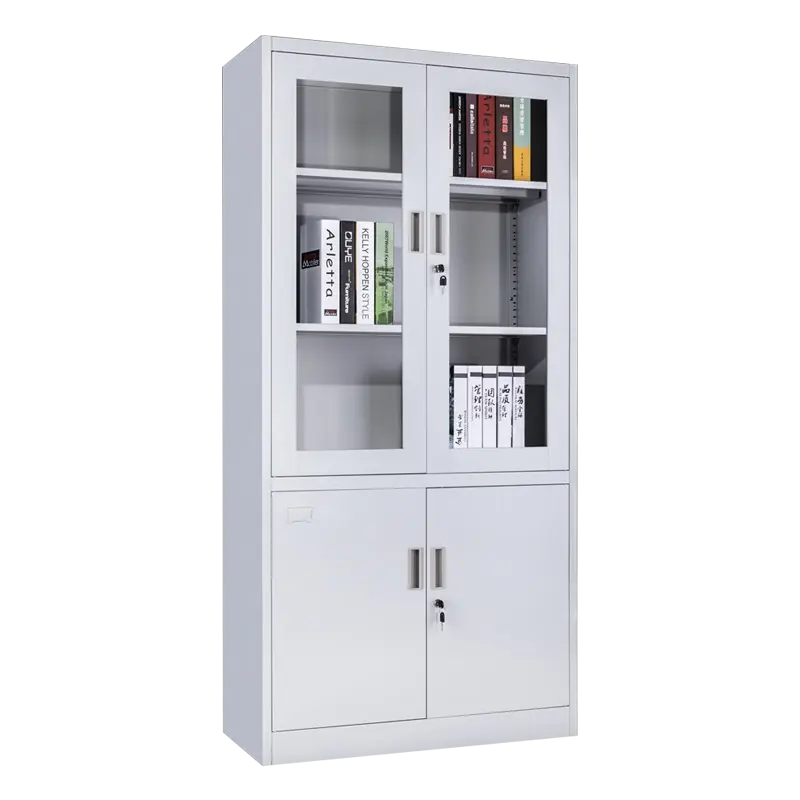 commercial file cabinet furniture metal office filing cabinets glass door steel locker with keys