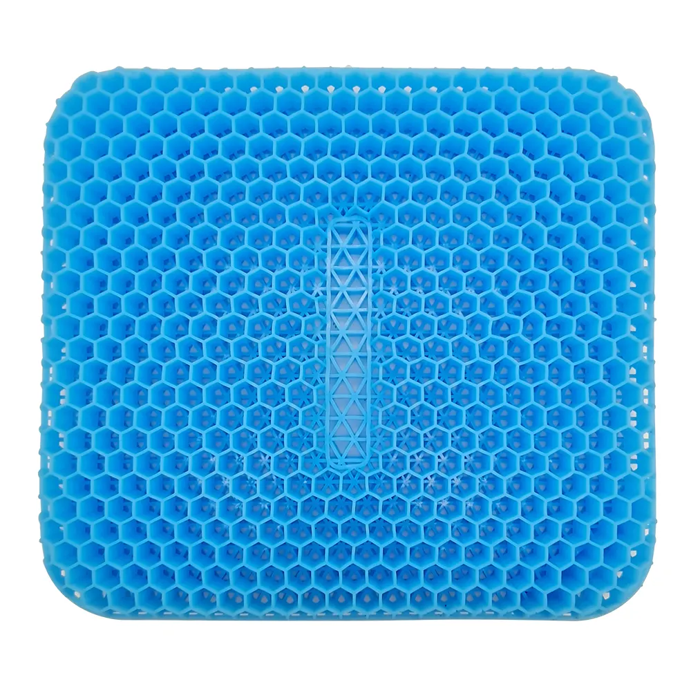 Cooling Gel Ventilated Motorcycle Seats Cooling Gel Pad Silicone Seat Cooling Gel Safety Cushion Pad For Buttocks