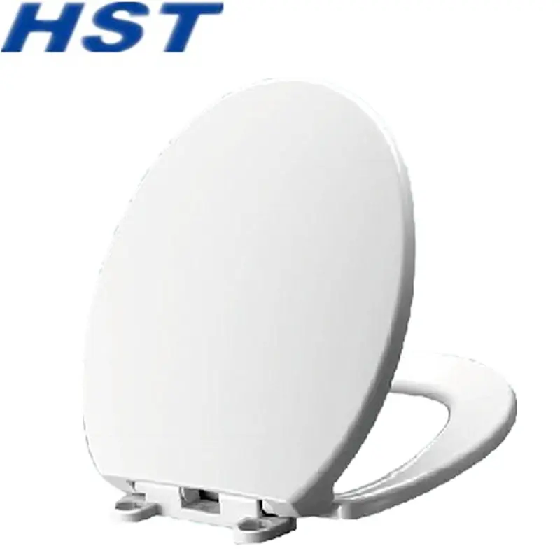 HI8200S Bathroom PP D-shape seat cover adult toilet seat WC silence cover slow cover