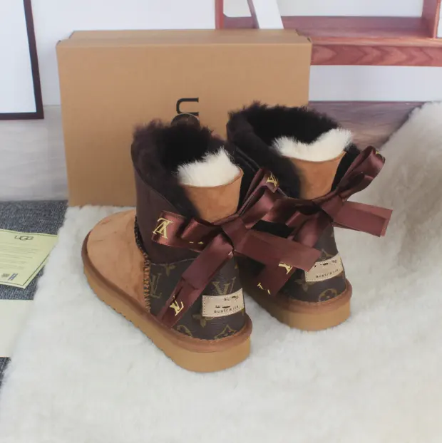 Ankle Boots For Women Fashion Shoes Plush Warm Winter Short Snow women boots 2020