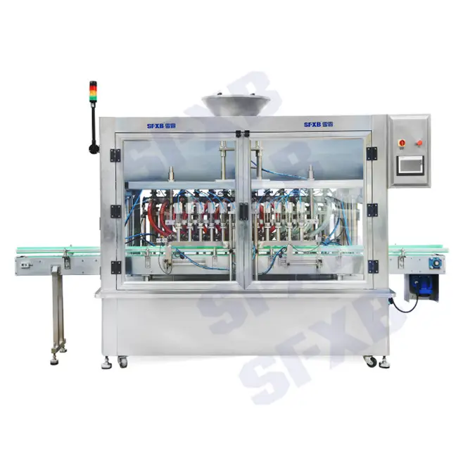 SFXB XBGZ-500-12 Pric&Quality Tomato Past Fillr Automatic Disposable E Cigarette Cartridge Filling Machine