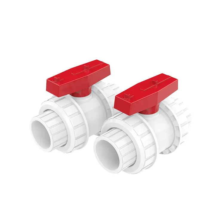 Valves Ball Valve TY NSF ASTM NSF Standard Plastic Pipe Fitting UPVC PVC PVC-U TRUE/SINGLE Ball Valve