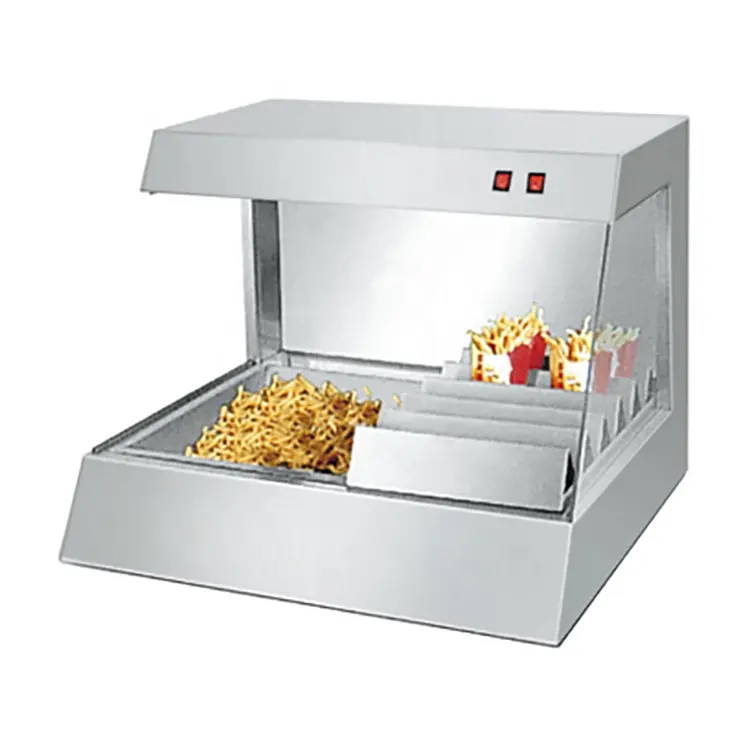 Commercial Countertop Stainless Steel Electric Chips Warmer for French Fry