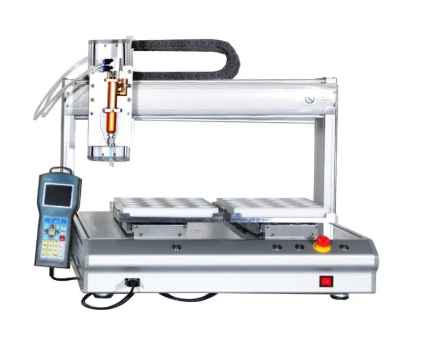 Точная ПЗС-матрица, визуальное производство, робот, электронный продукт, автоматическая машина для дозирования клея для печатных плат