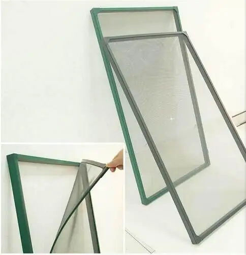 Новые товары, сетчатый экран из стекловолокна для окон с рамой из ПВХ «сделай сам»