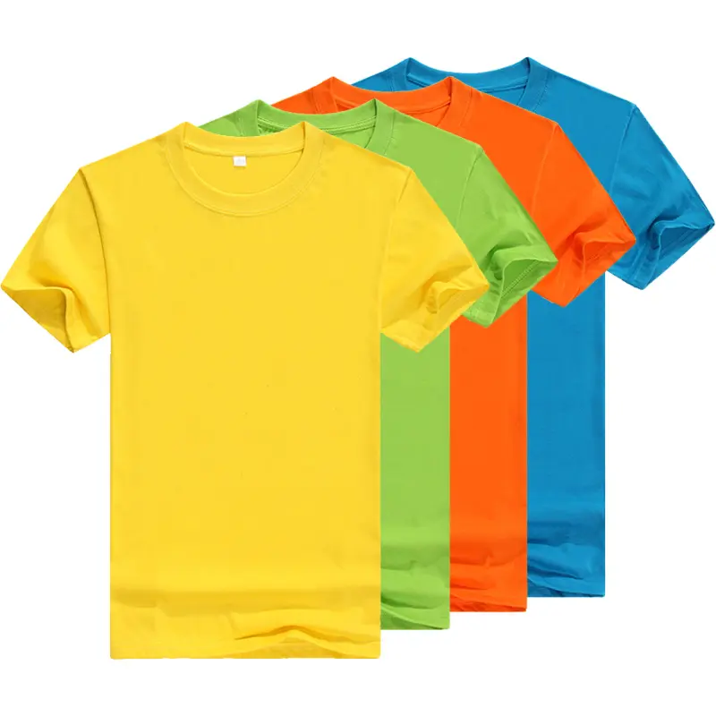 Высококачественная пользовательская Футболка с принтом, однотонная Однотонная футболка из хлопка и полиэстера, дизайнерская однотонная мужская футболка с сублимационной печатью, распродажа