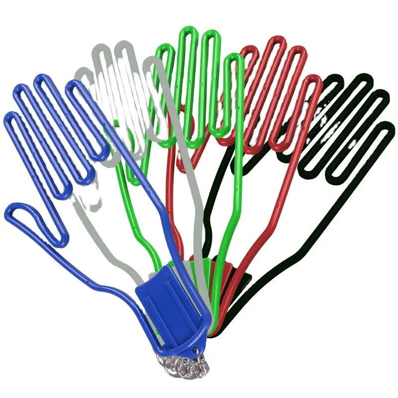 Hot Custom Plastic Green White Black Blue Red Golf Gloves Holder