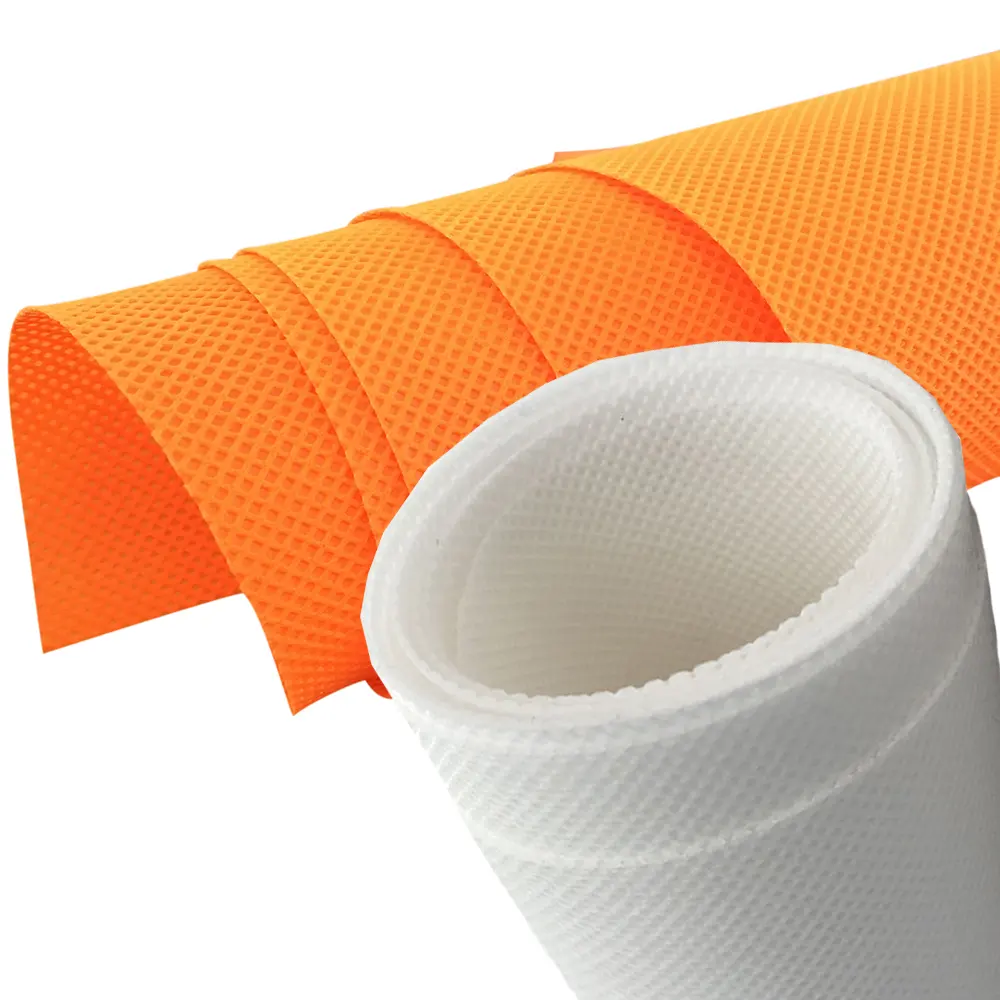 40G Pp Spun-bonded Non Woven Fabric Supplier in China Free Sample 40G Nonwoven Eco-friendly Material Roll Packing Customized