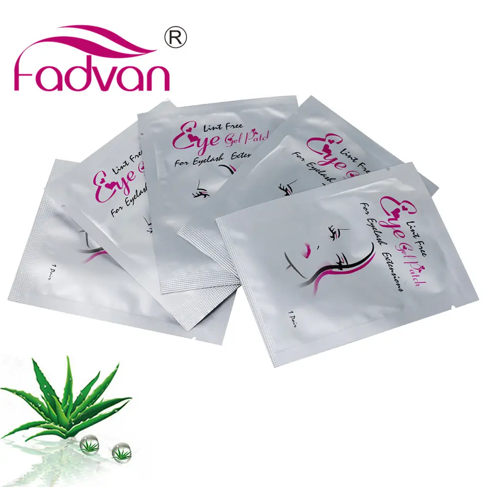 Patches Eyelash 50/100 pairs Grafting Eyelash Eye Patch Nonwoven Collagen Hydrogel individual eyelashs Under Eyelid Isolation