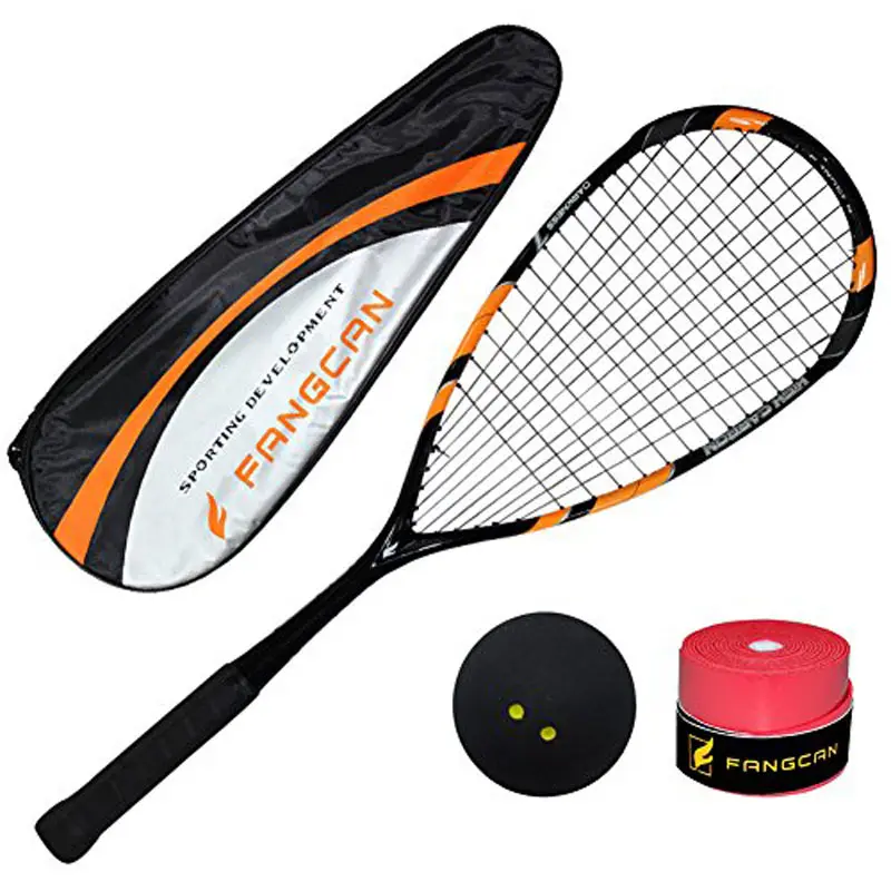 100% Carbon Fiber Squash Racket High-Quality Indoor Professional Ultralight Squash Racquet Sport Training Beginner Practise