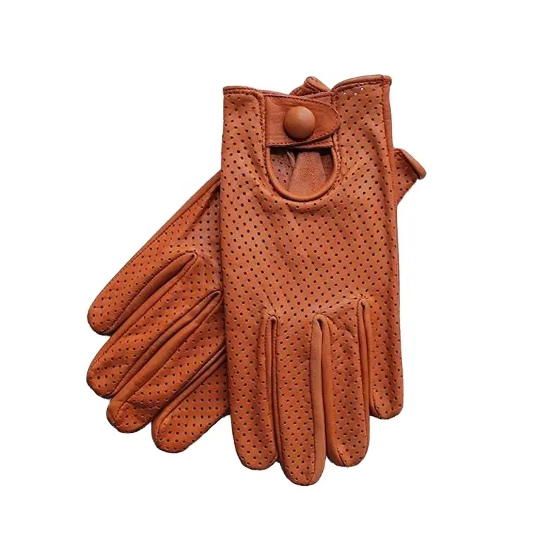 Pure Leather Soft Driving Winter Season Gloves/Genuine Leather Mens Fashion