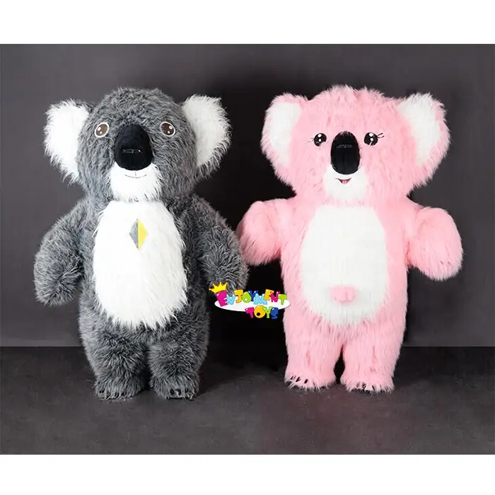 Лидер продаж, индивидуальный мультяшный костюм-талисман коала, надувной милый костюм-талисман коала для взрослых, костюм для вечеринки