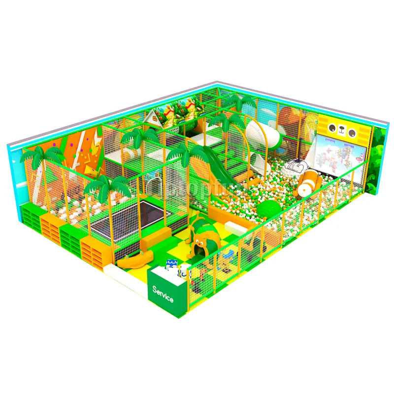 Лесная тематика детская крытая игровая площадка оборудование Коммерческая игровая площадка