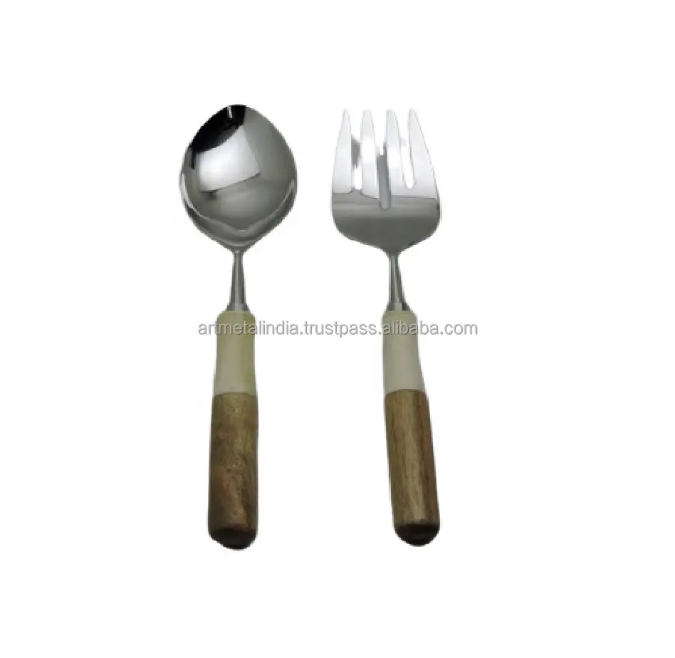 LATEST LOOK IN NEW DESIGN IN HANDMADE CUSTOMIZED SALAD SERVER