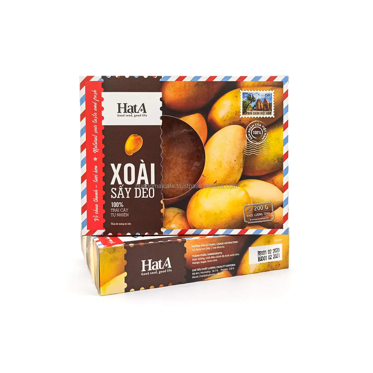 Мягкие сушеные фрукты манго-вьетнамское манго-NW 200 г в коробке-органический продукт-сделано во Вьетнаме