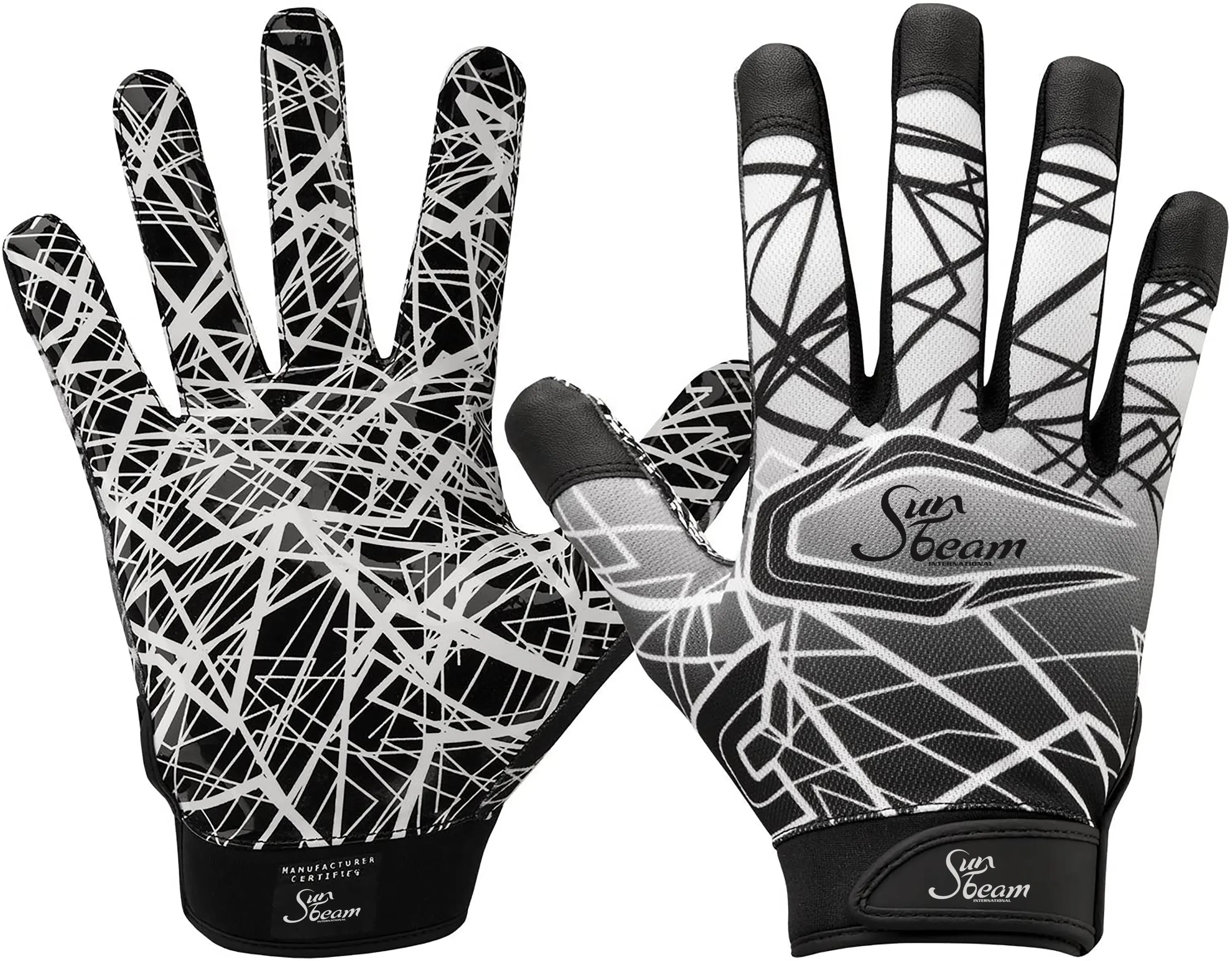 New latex Goalkeeper Gloves Palm Goalkeeper gloves/4mm Giga latex goalkeeper