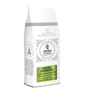 Whitecoffee Pure Sumatera Sidikalang Coffee Roasted Green Arabica Coffee Beans