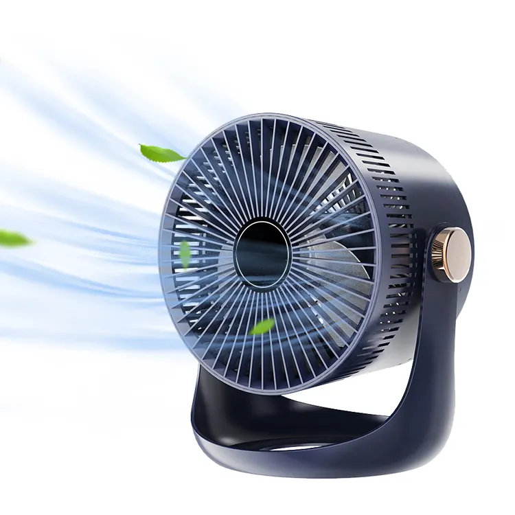 Kinscoter самый продаваемый Мощный маленький настольный вентилятор электрический Usb 2400mah вращающийся на 180 градусов Вентилятор