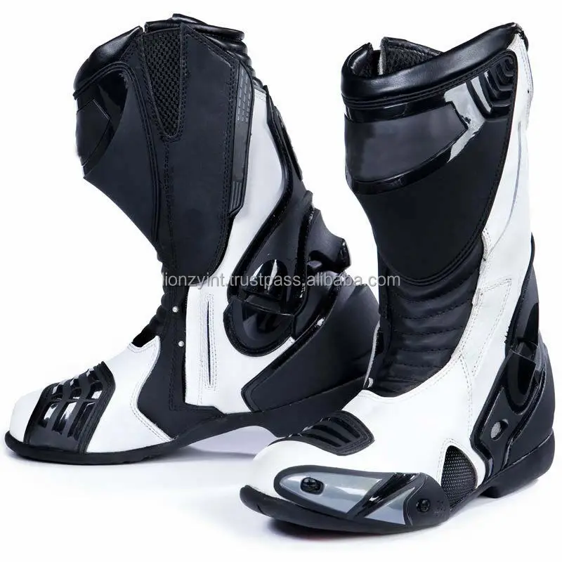 Мотоциклетные ботинки для мужчин, водонепроницаемая обувь для скоростных мотокроссов, Нескользящие защитные, для езды на мотоцикле по бездорожью