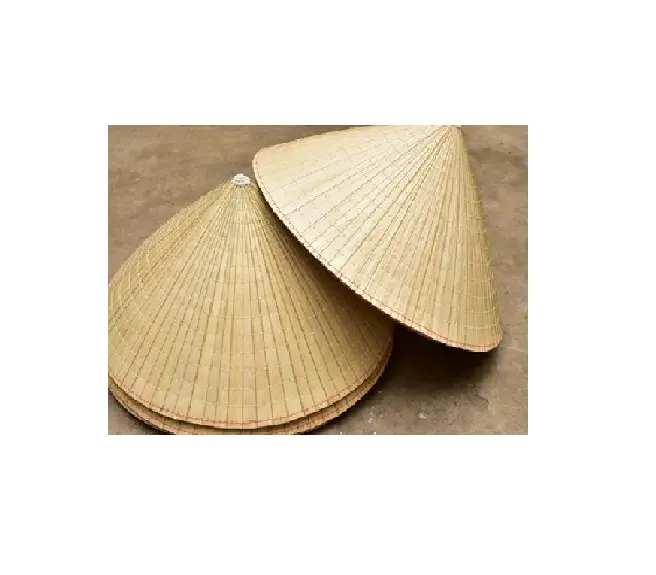 Лидер продаж, вьетнамская китайская бамбуковая Коническая Шляпа, непромокаемая вьетнамская садовая соломенная шляпа для фермера, риса