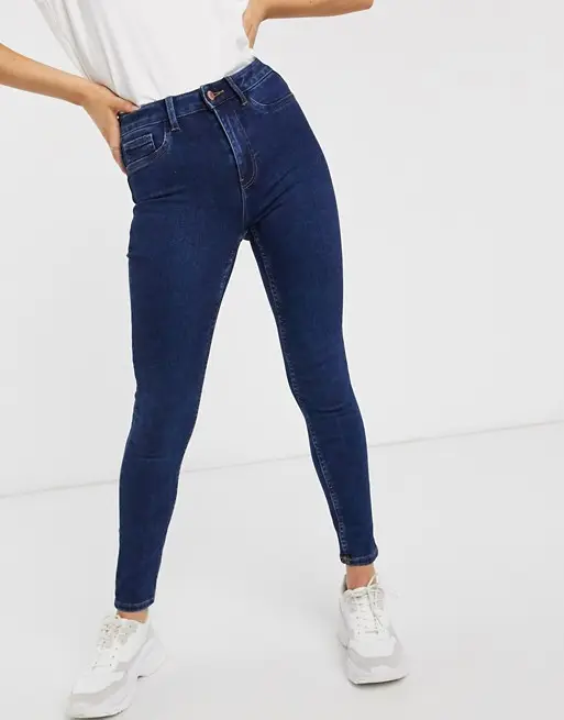 Эксклюзивные супер узкие темно-синие джинсы, женские джинсы по индивидуальному заказу